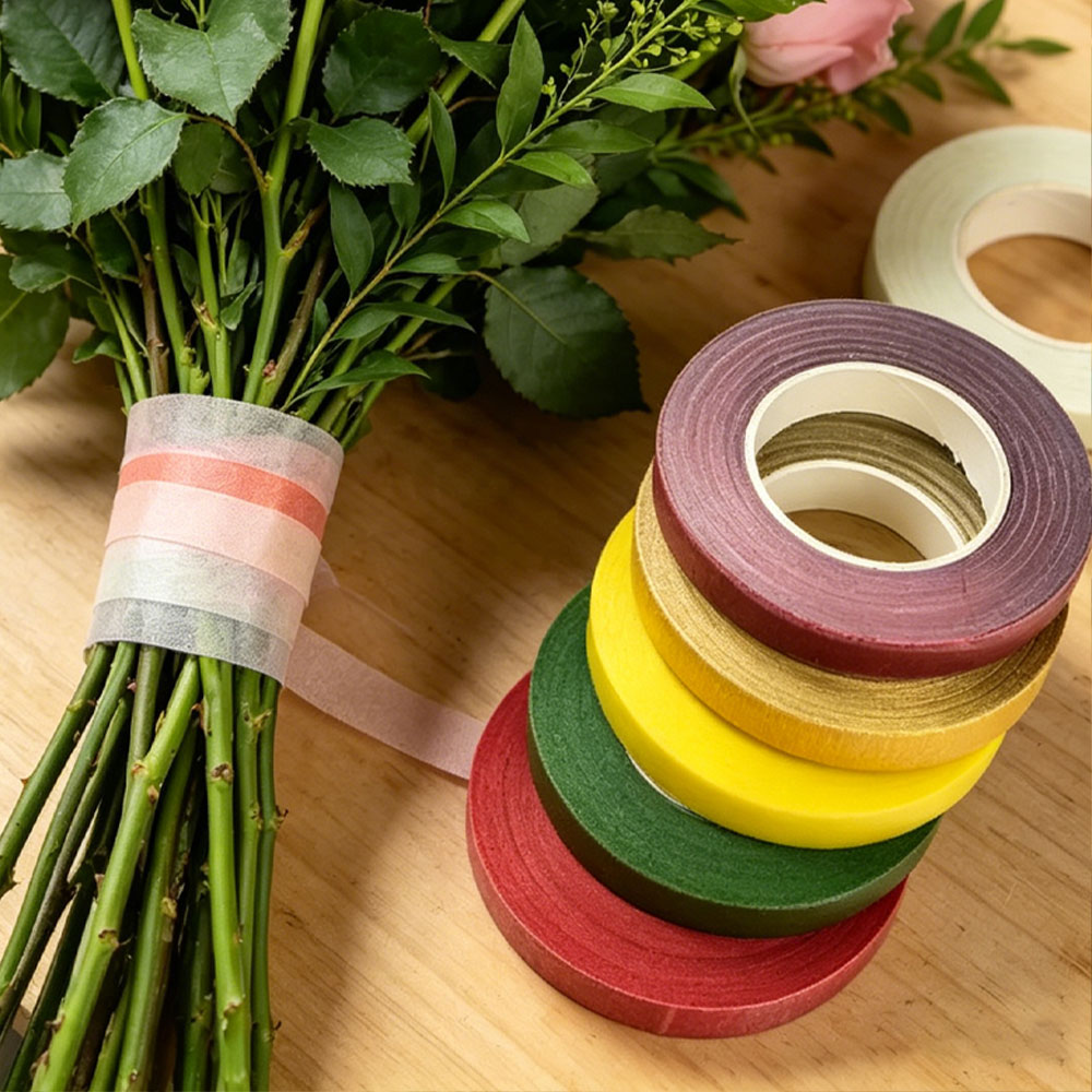 Florist Wreath Supply - 1 adet buket çiçek sap bantları