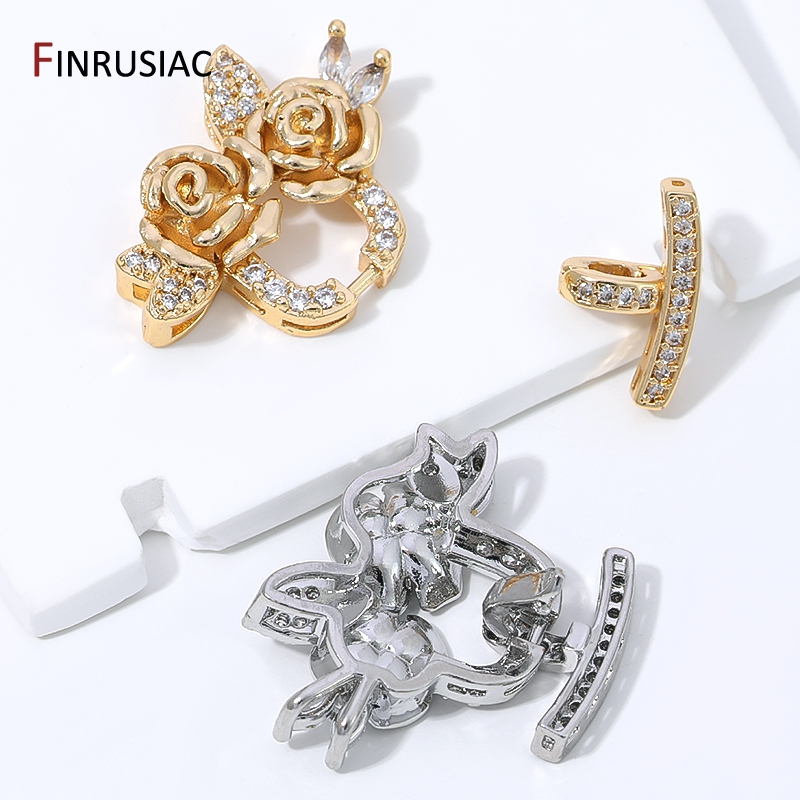 14K Altın Kaplama Pirinç Zirko - Flower Supplies incelemesi ve fiyatı