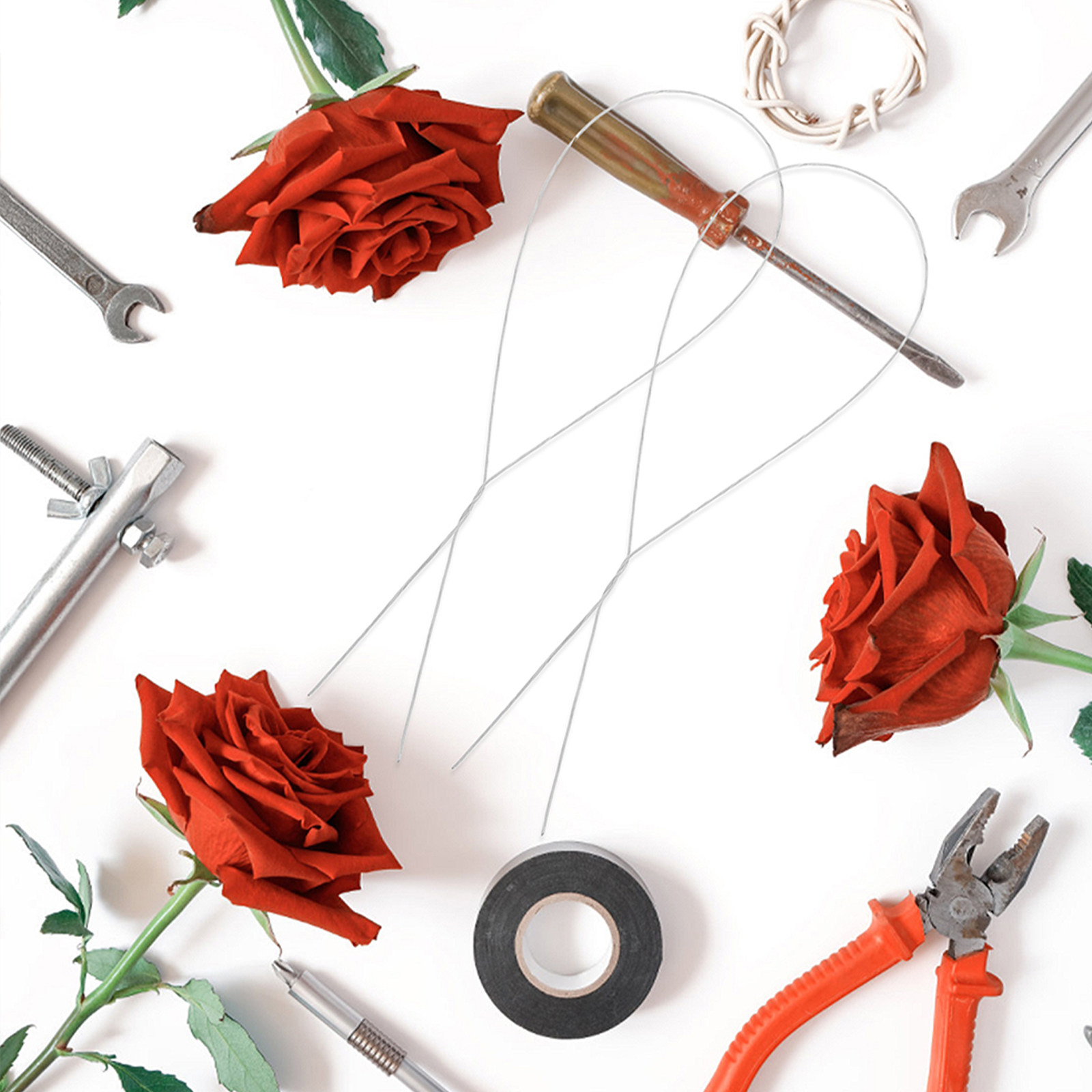 250 Adet El Yapımı DIY Gül Çiç - Florist Wreath Supply incelemesi ve fiyatı