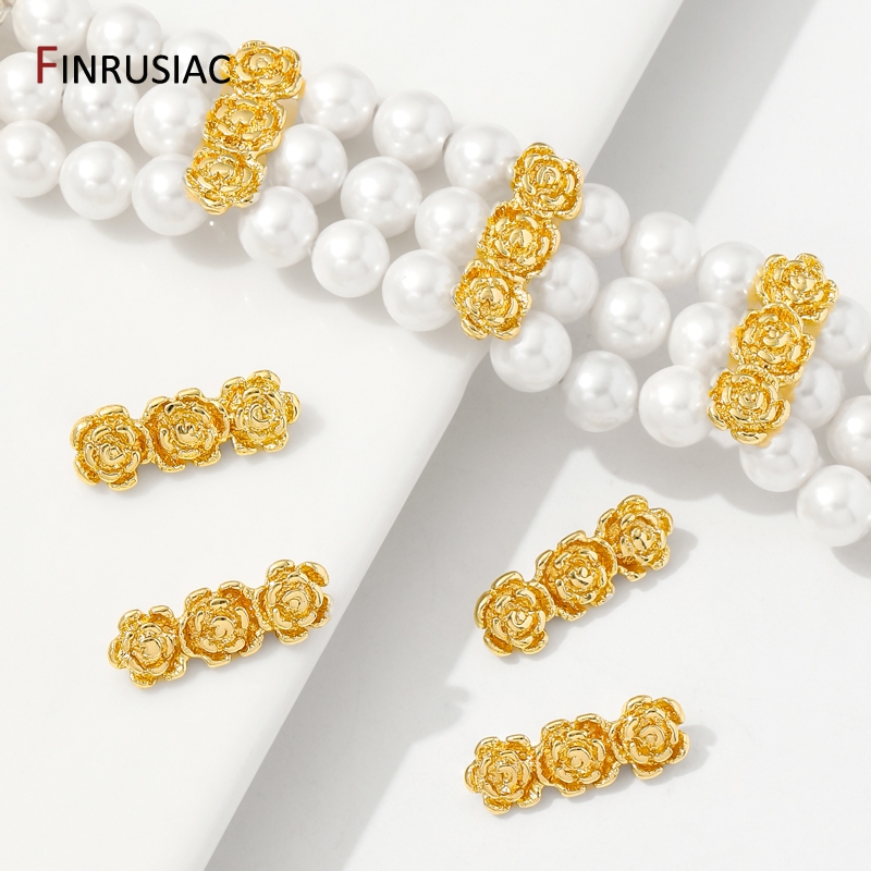 18K Altın Kaplama Pirinç Gül Ç - Flower Supplies incelemesi ve fiyatı