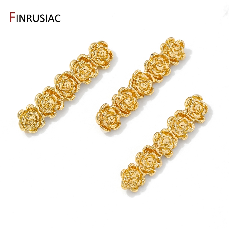 18K Altın Kaplama Pirinç Gül Ç - Flower Supplies incelemesi ve fiyatı