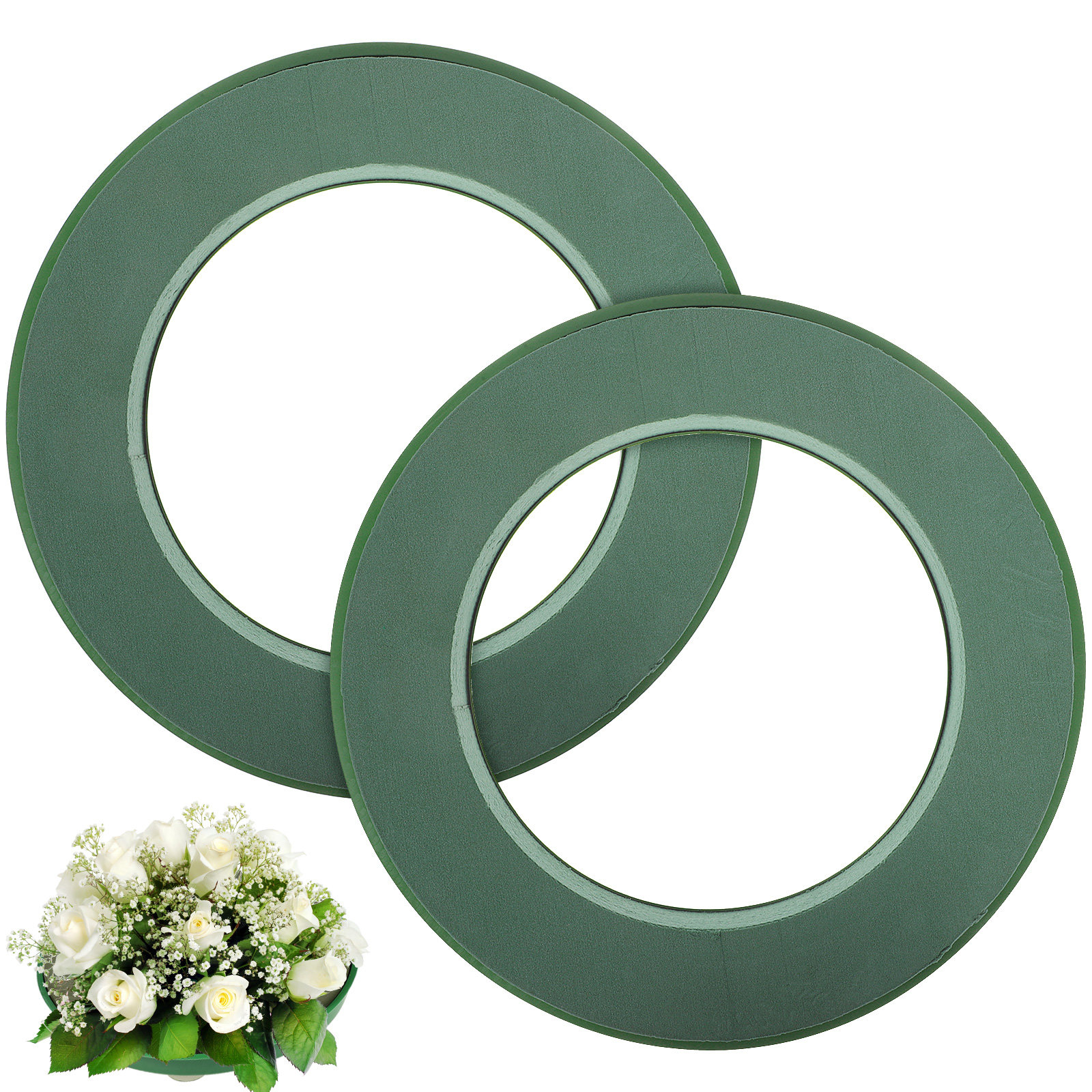 2 adet vantuz çiçek köpük çele - Florist Wreath Supply incelemesi ve fiyatı