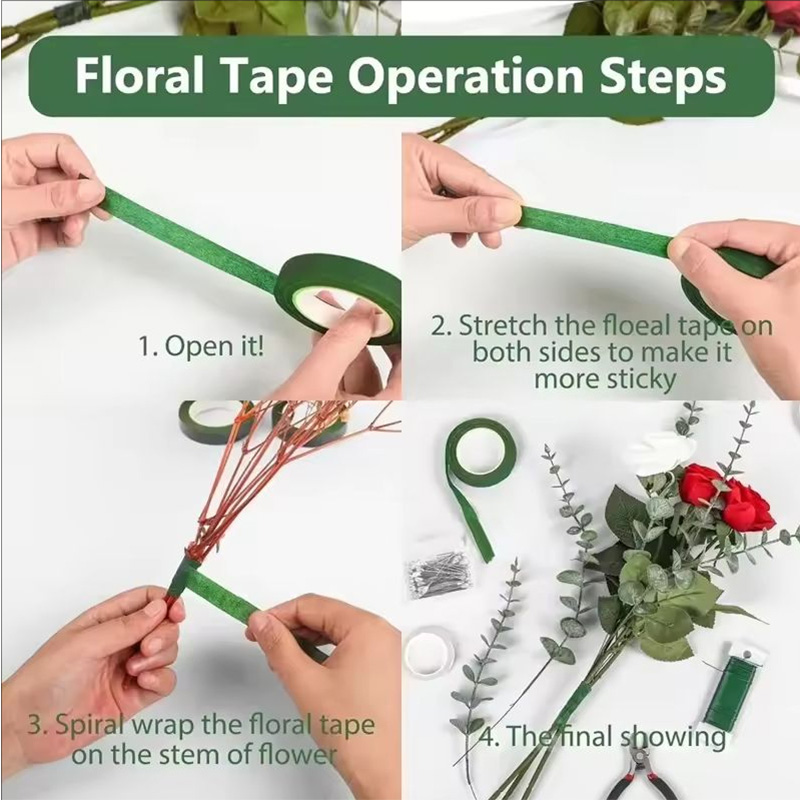 30 Yard 12MM Çiçek Sap Bandı K - The Florist Supply incelemesi ve fiyatı