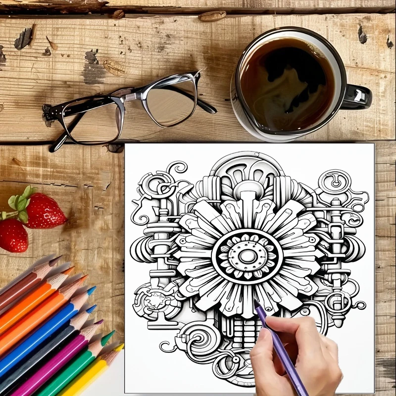 Yetişkinler için Boyama Kitabı - Flower Supplies incelemesi ve fiyatı