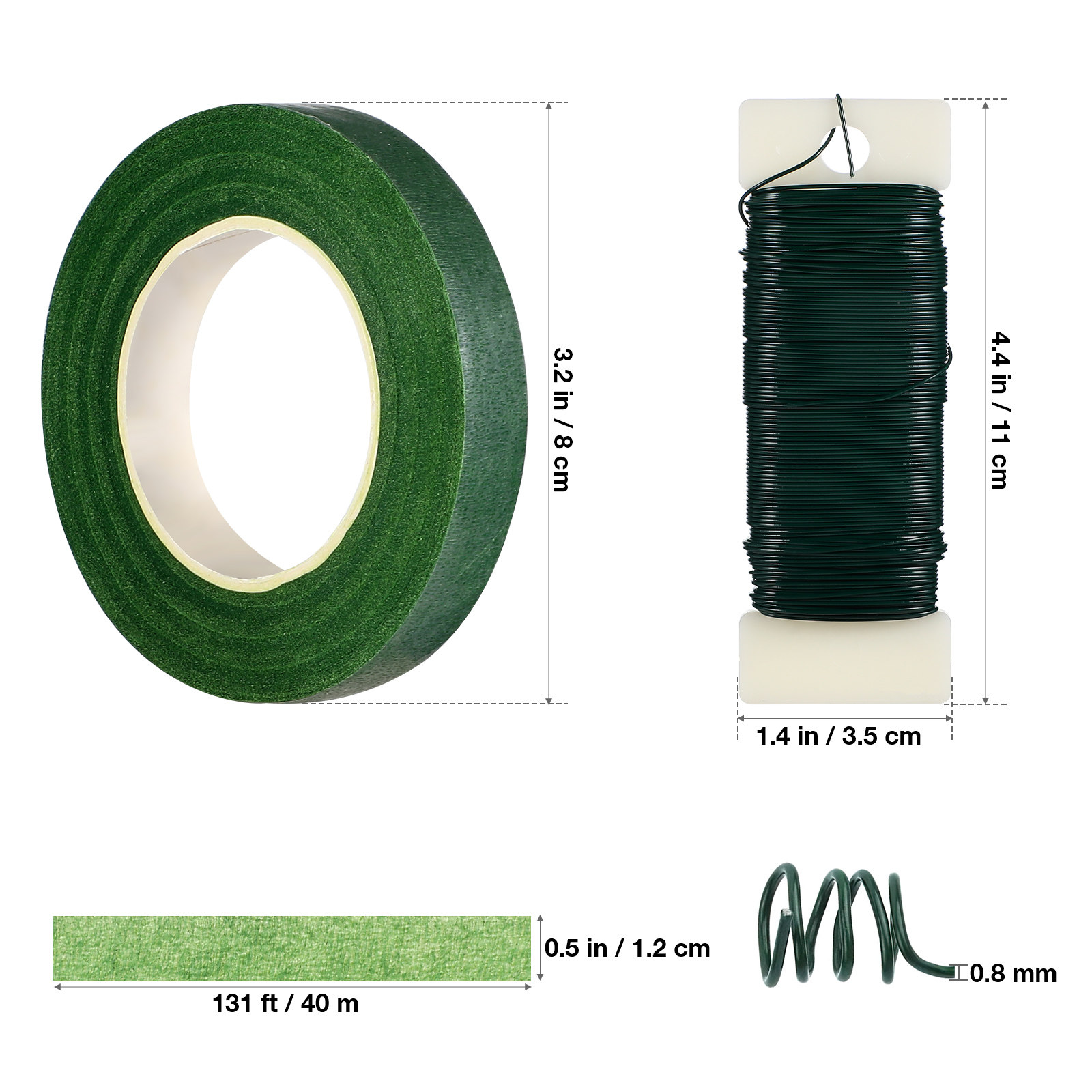 1 Set Çiçekçi Teli ve Çiçek Ba - The Florist Supply incelemesi ve fiyatı