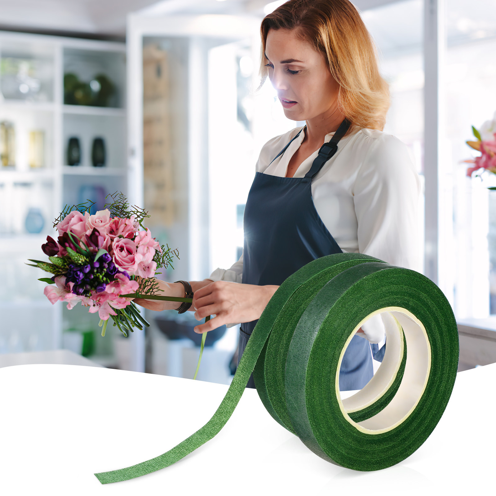 1 Set Çiçekçi Teli ve Çiçek Ba - The Florist Supply incelemesi ve fiyatı