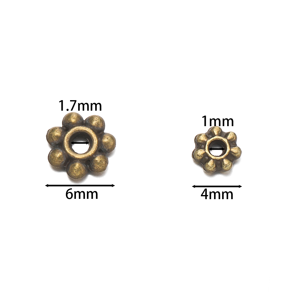 200 adet/grup 4/6mm Papatya Ka - Flower Supplies incelemesi ve fiyatı